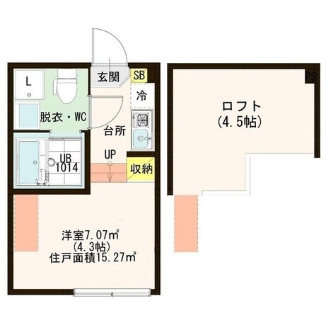 瑞江駅 徒歩9分 1階の物件間取画像